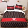 Gucci limited edition luxury brand high-end bedding sets, bedroom decor , thanksgiving decorations for home best luxury bed sets gift thankgivings and christmas Bedding Sets