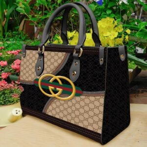 Gucci yellow logo beige black luxury brand women small handbag purse outfit for beauty