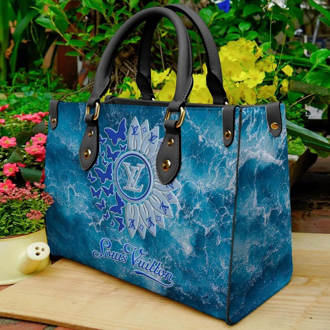 Limited edition lv leather handbag purse luxury brand