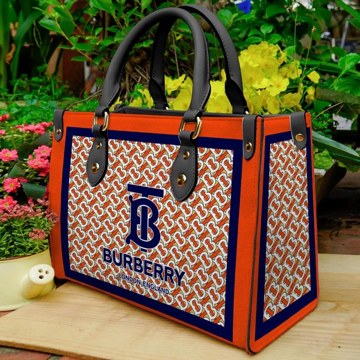 Limited edition tb leather handbag purse luxury brand