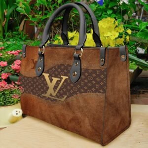 Louis vuitton brown luxury brand fashion premium women small handbag purse for beauty