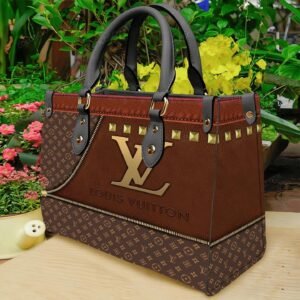 Louis vuitton brown women small handbag purse luxury brand fashion for beauty