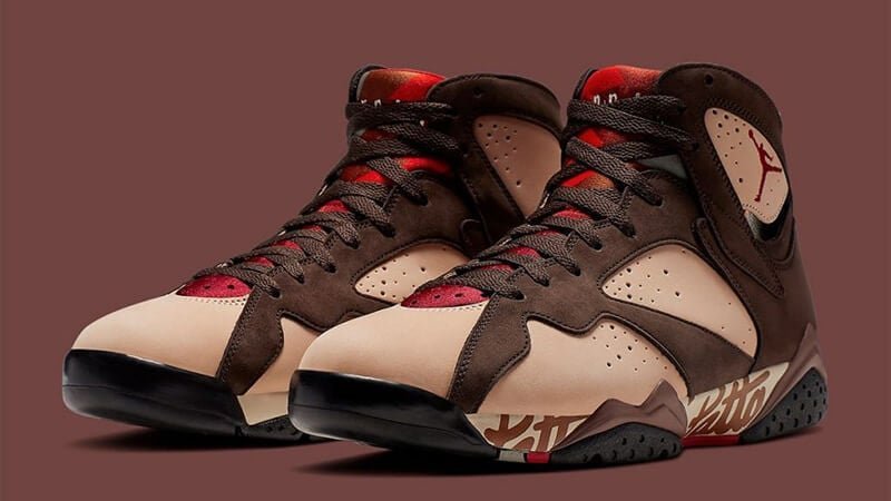 Patta x Air Jordan 7 Retro OG SP ‘Shimmer’ AT3375-200 - Image 3