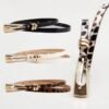Leopard Print Belts for Woman Thin PU Belts Skirts Coat Decorative Waistbands Ladies