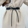 Women Belt Adjustable Faux Leather Lace-up Women's Waist Belt for Sweater Dress Coat